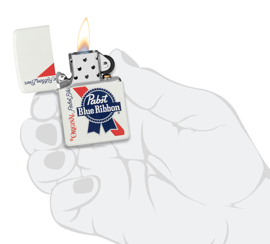 diseño original de pabst blue ribbon