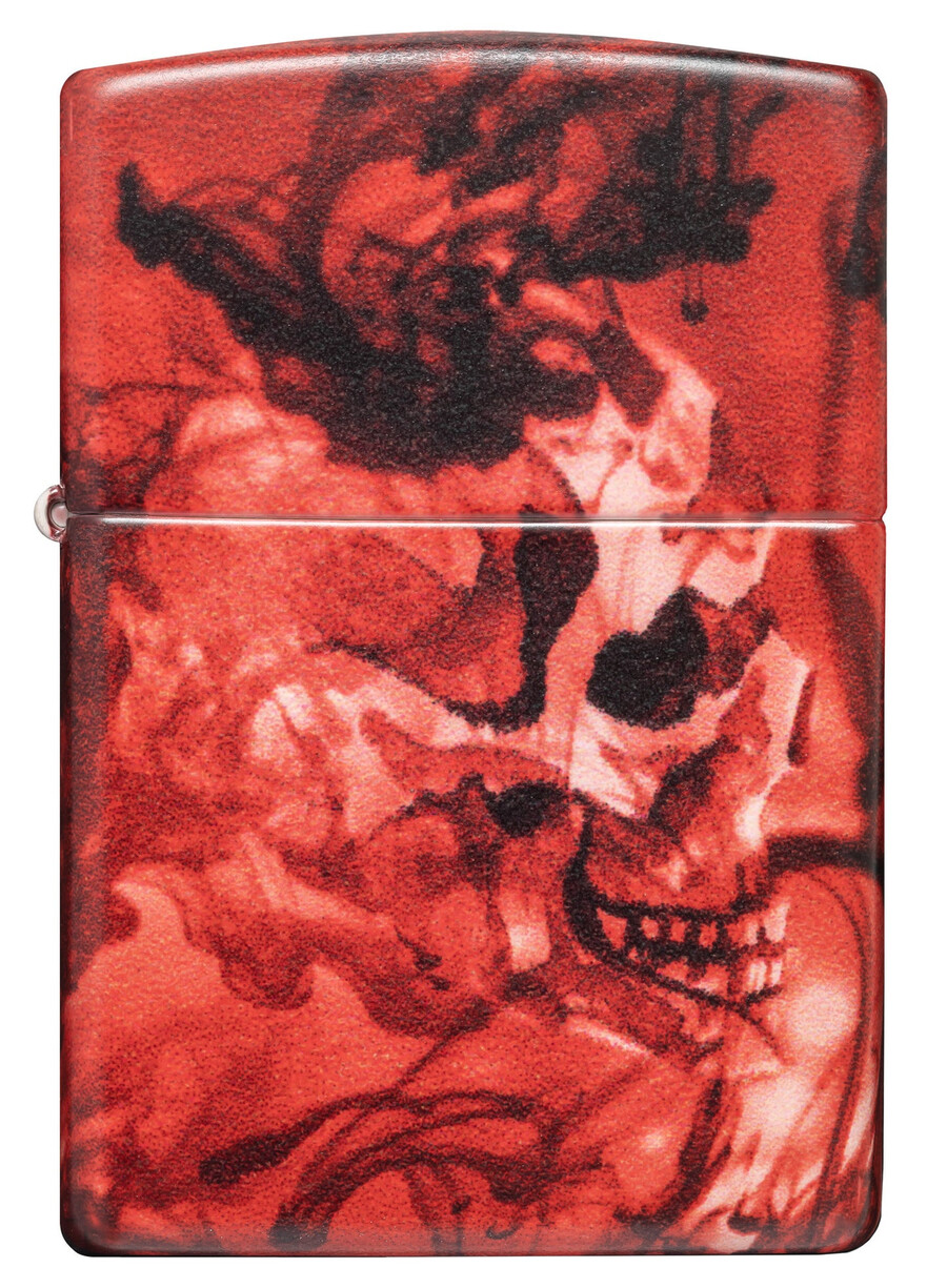 diseño de calaveras espeluznantes