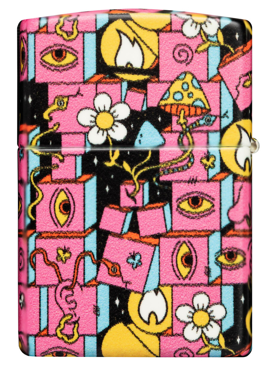 diseño abstracto de zippo