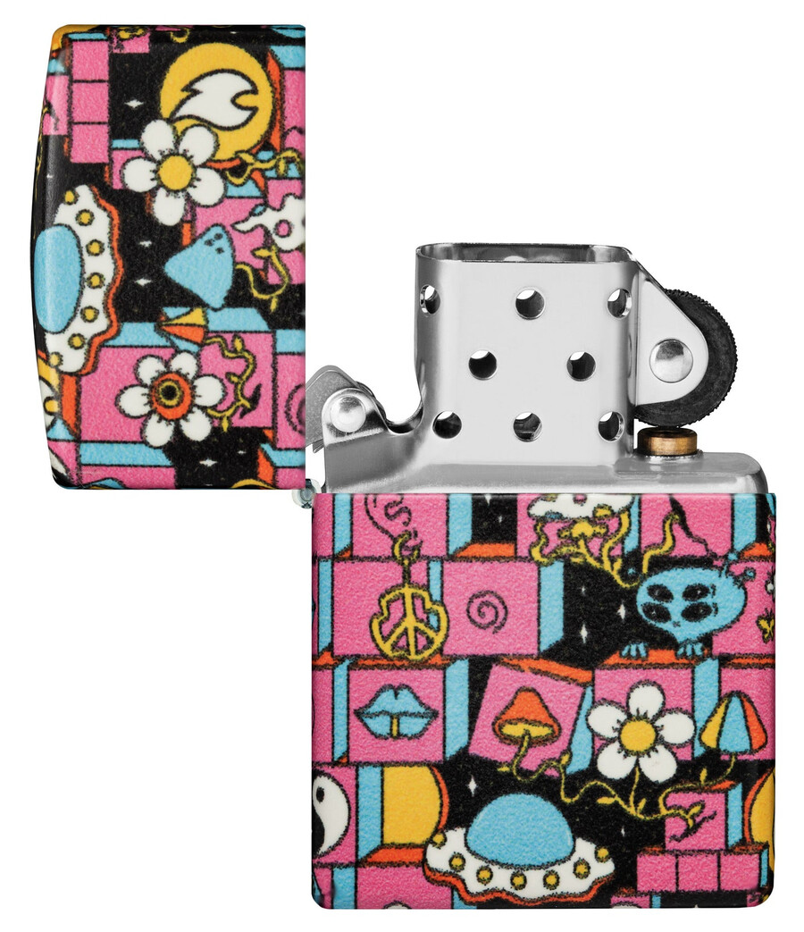 diseño abstracto de zippo