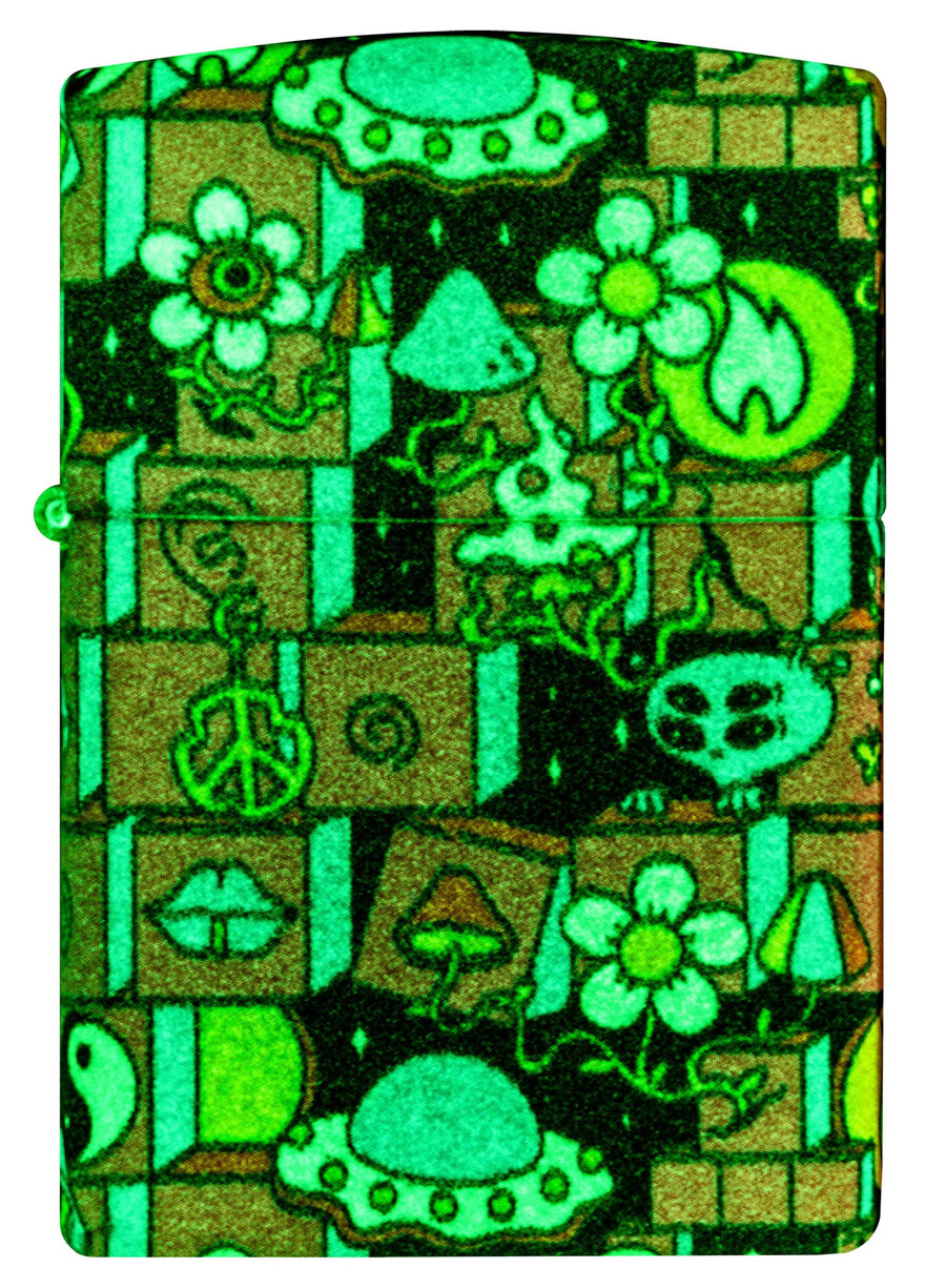 diseño abstracto de zippo