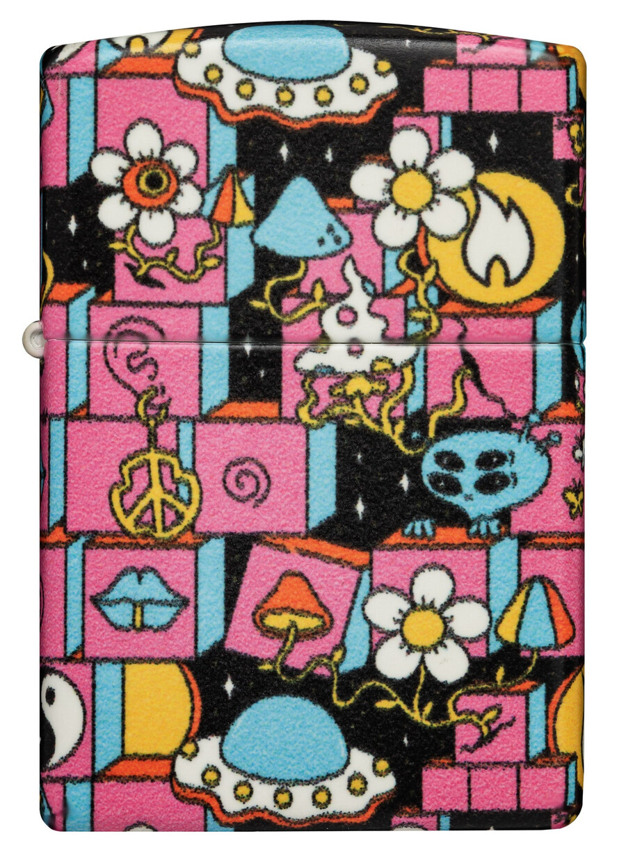 diseño abstracto de zippo