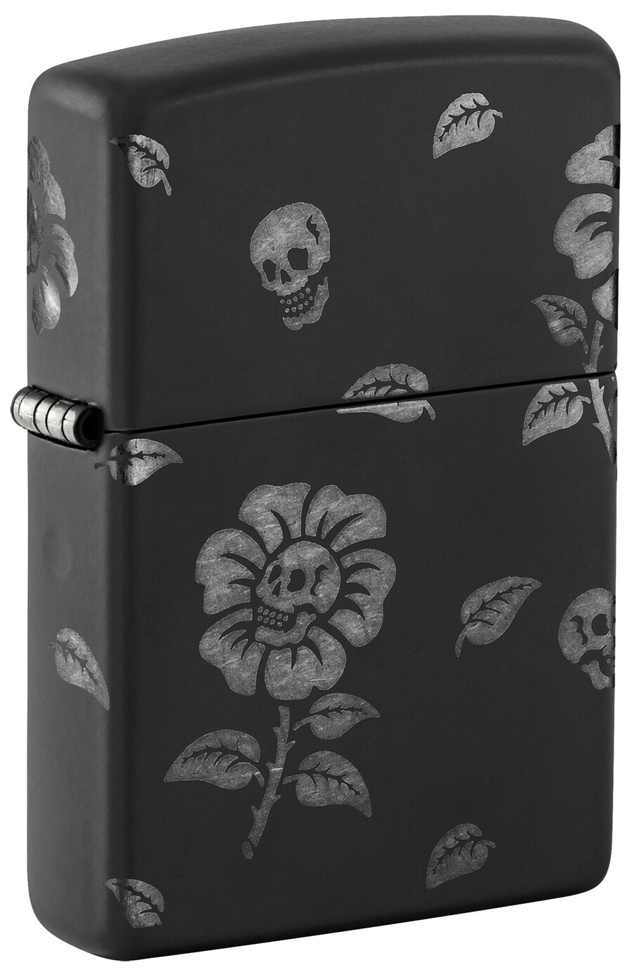 diseño de calaveras de flores