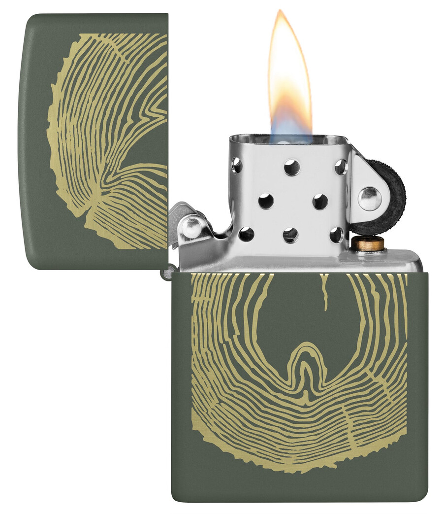 diseño de anillo de madera