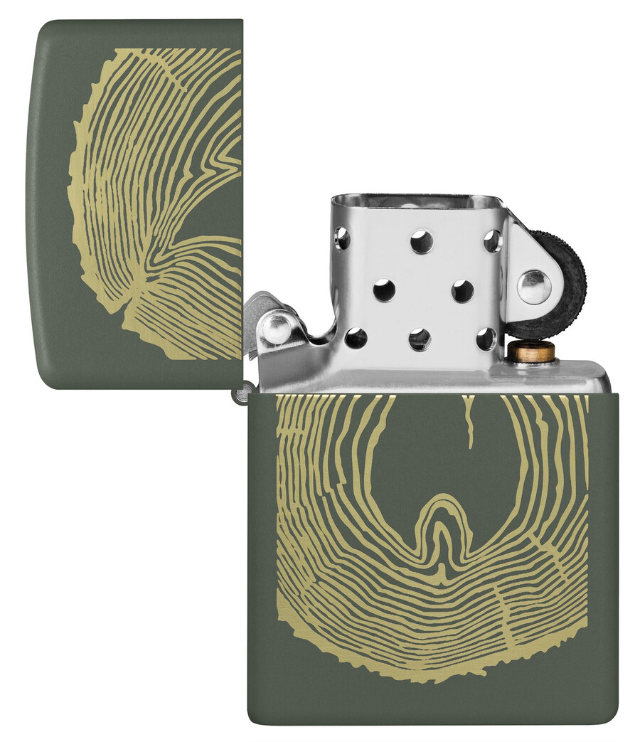 diseño de anillo de madera