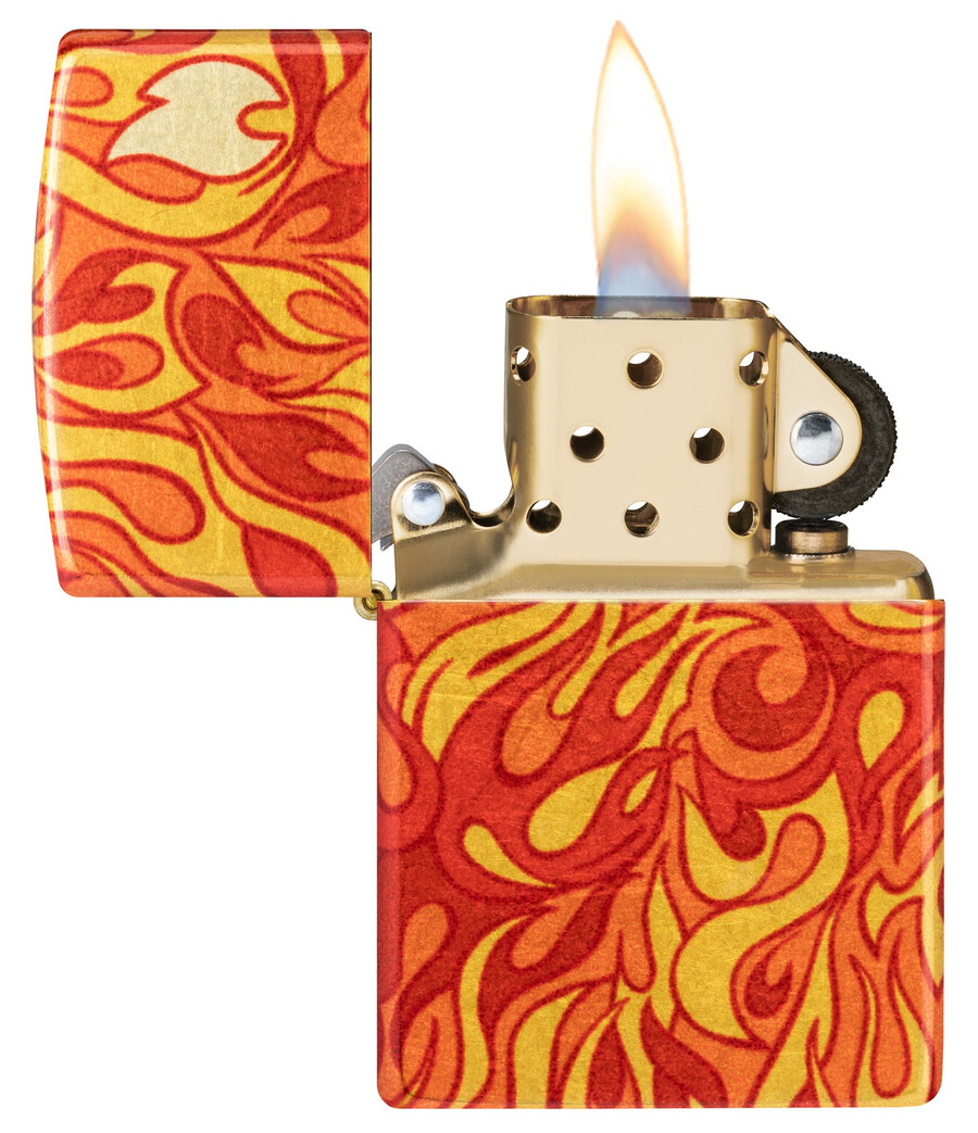 diseño zippo de fuego