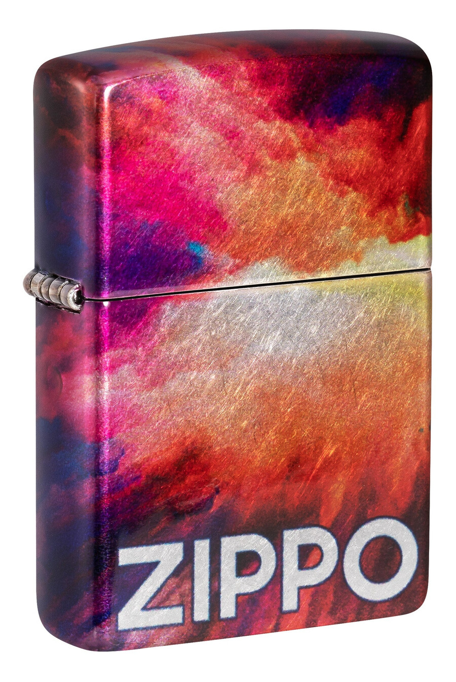 diseño zippo teñido anudado