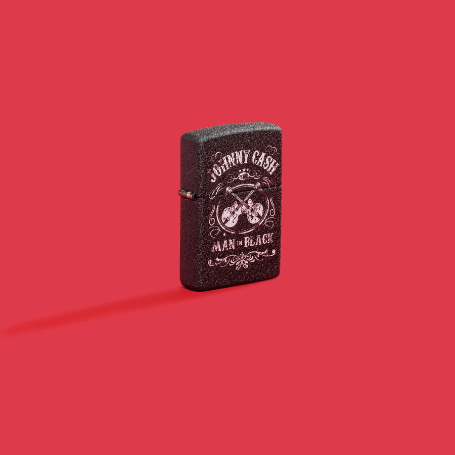diseño de johnny cash man in black