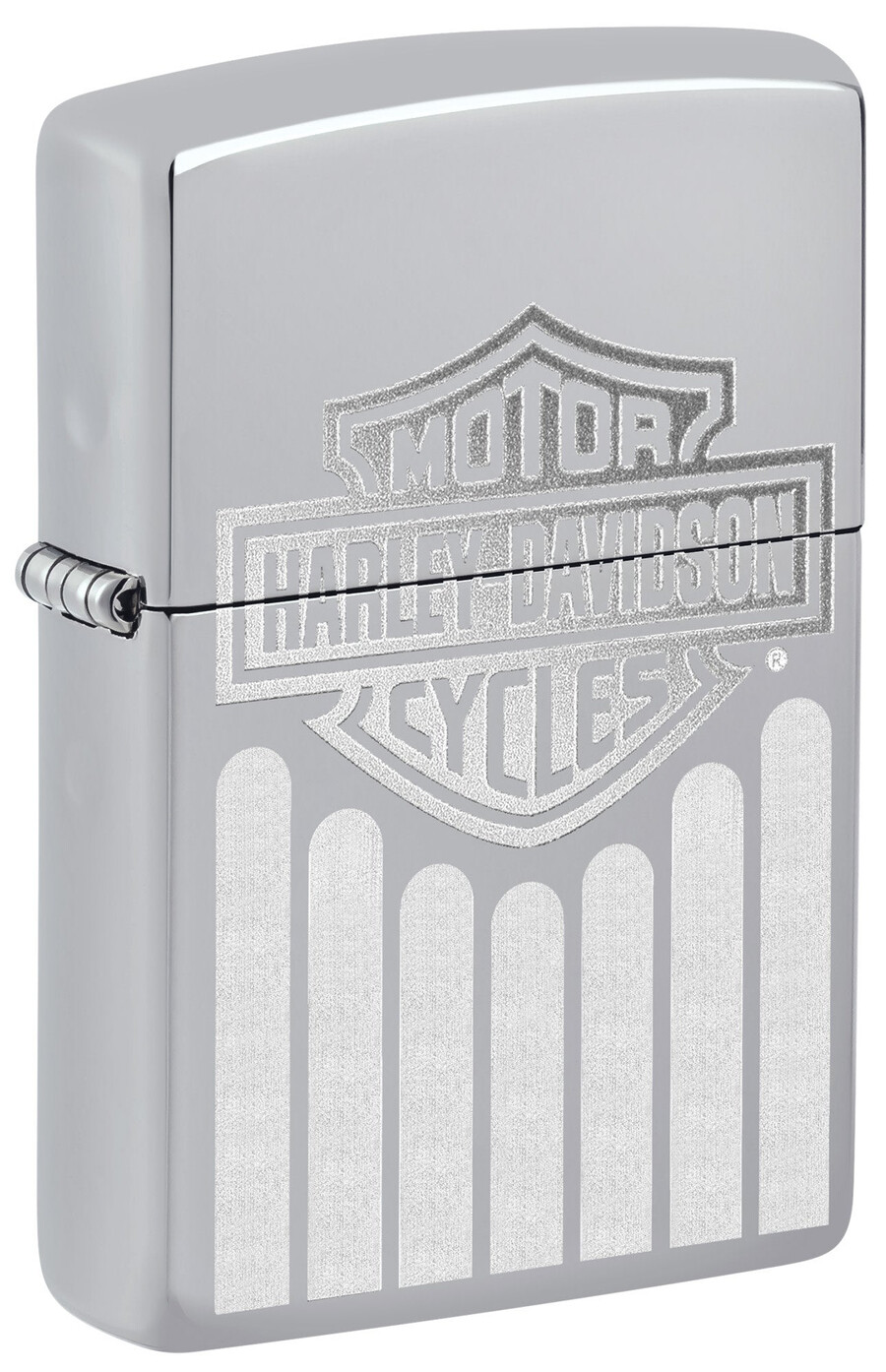 diseño de logotipo monocromático de harley-davidson