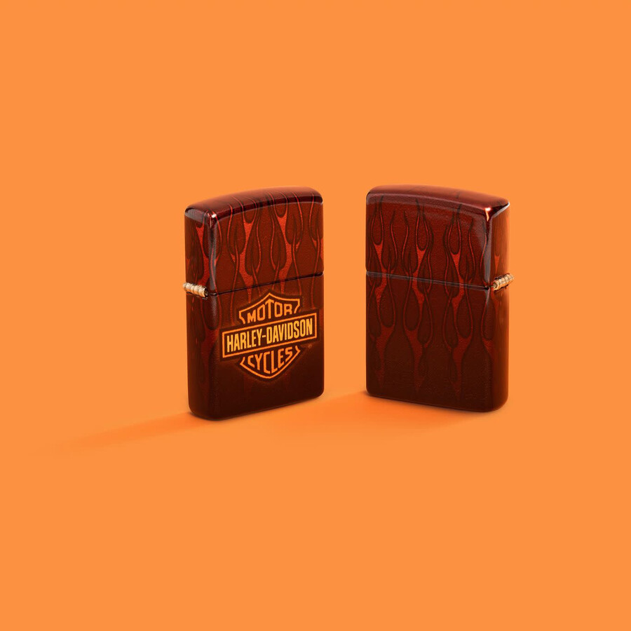 diseño de llamas de harley-davidson fusion