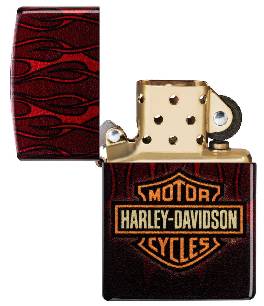 diseño de llamas de harley-davidson fusion