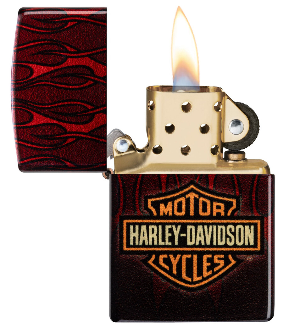 diseño de llamas de harley-davidson fusion