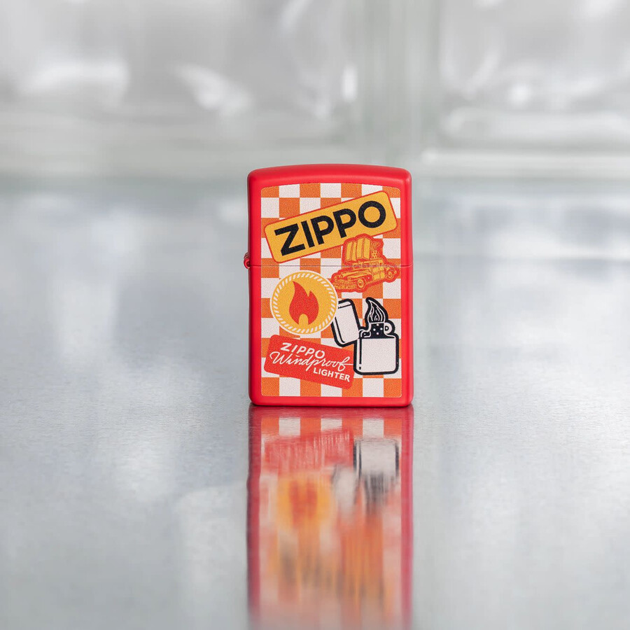diseño retro de zippo