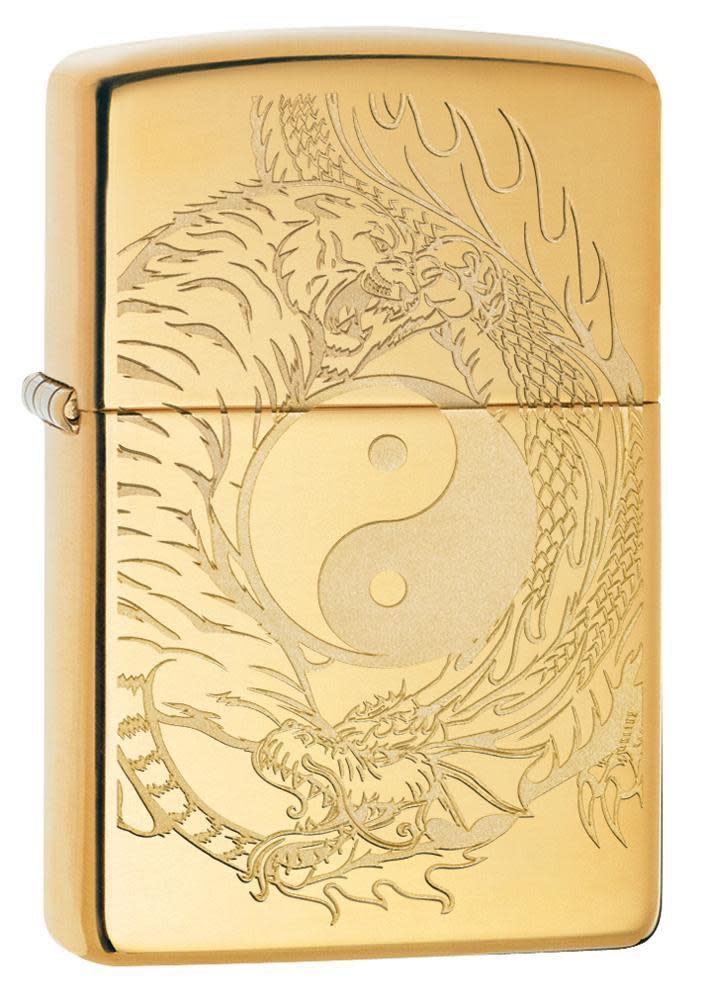 diseño de tigre y dragón