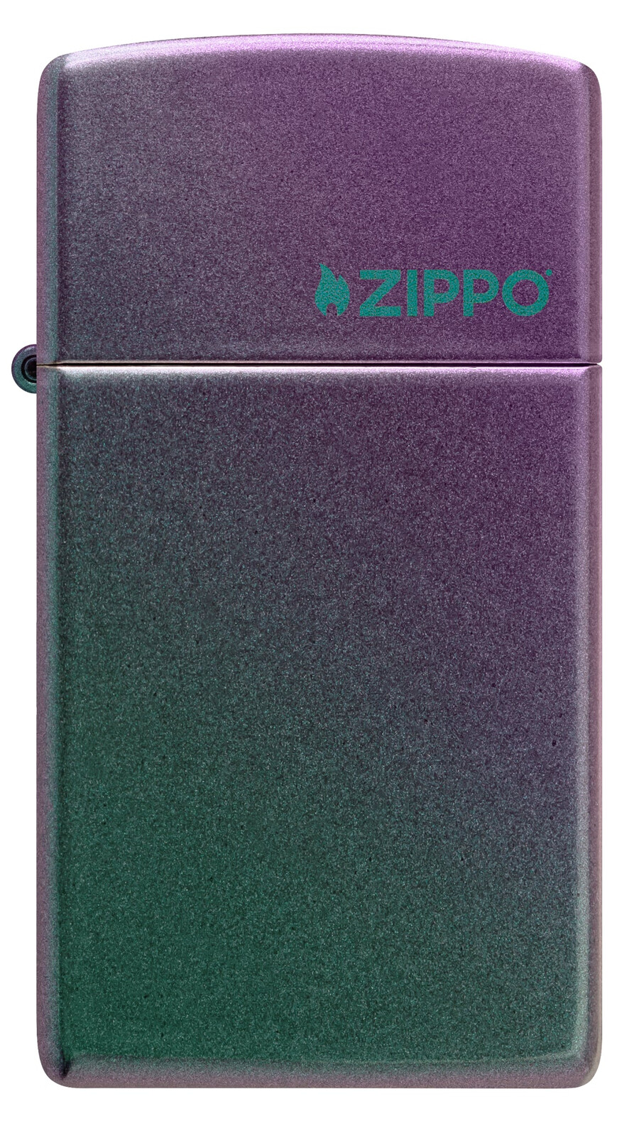 logotipo zippo iridiscente slim