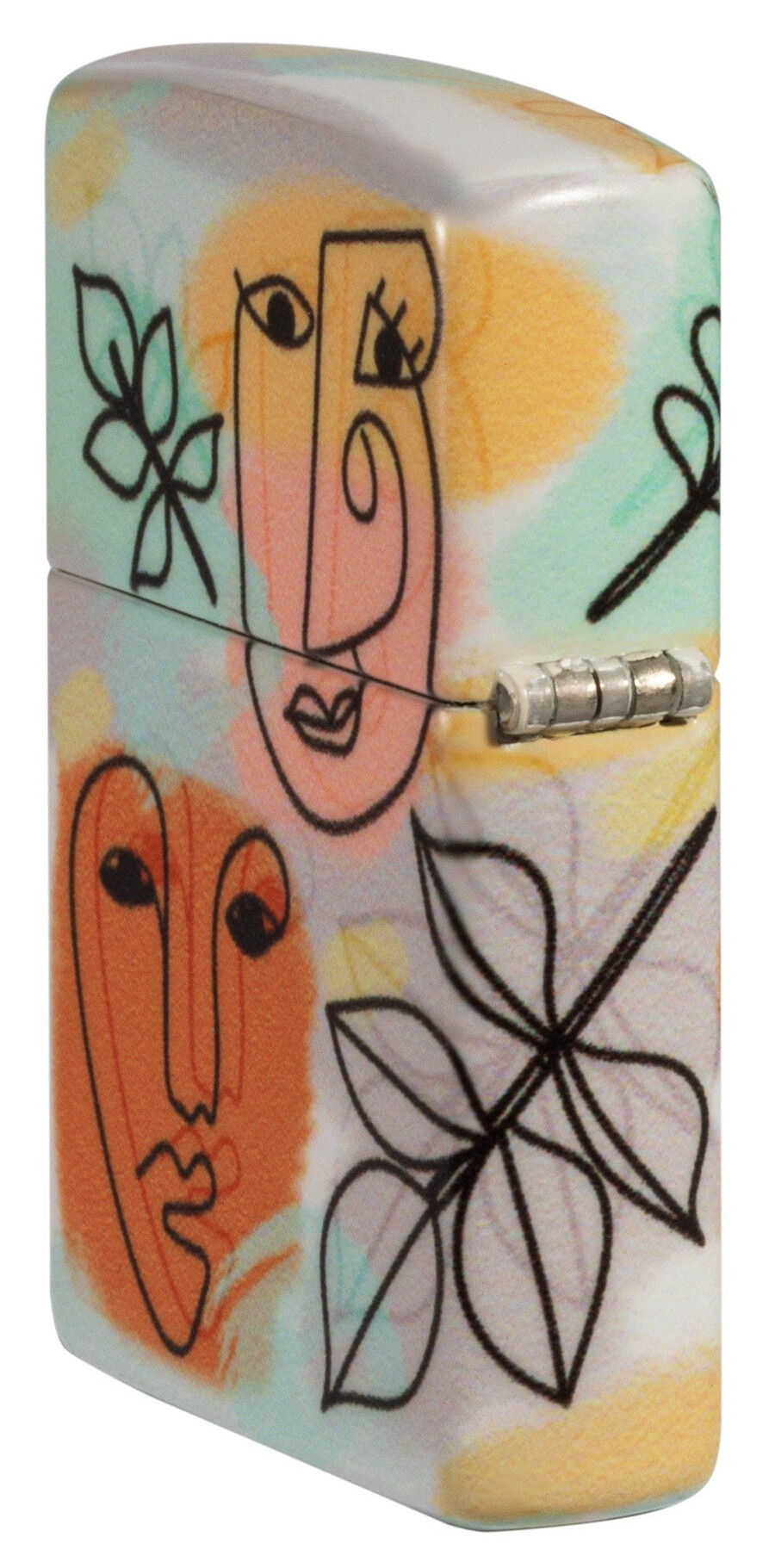 diseño de caras abstractas