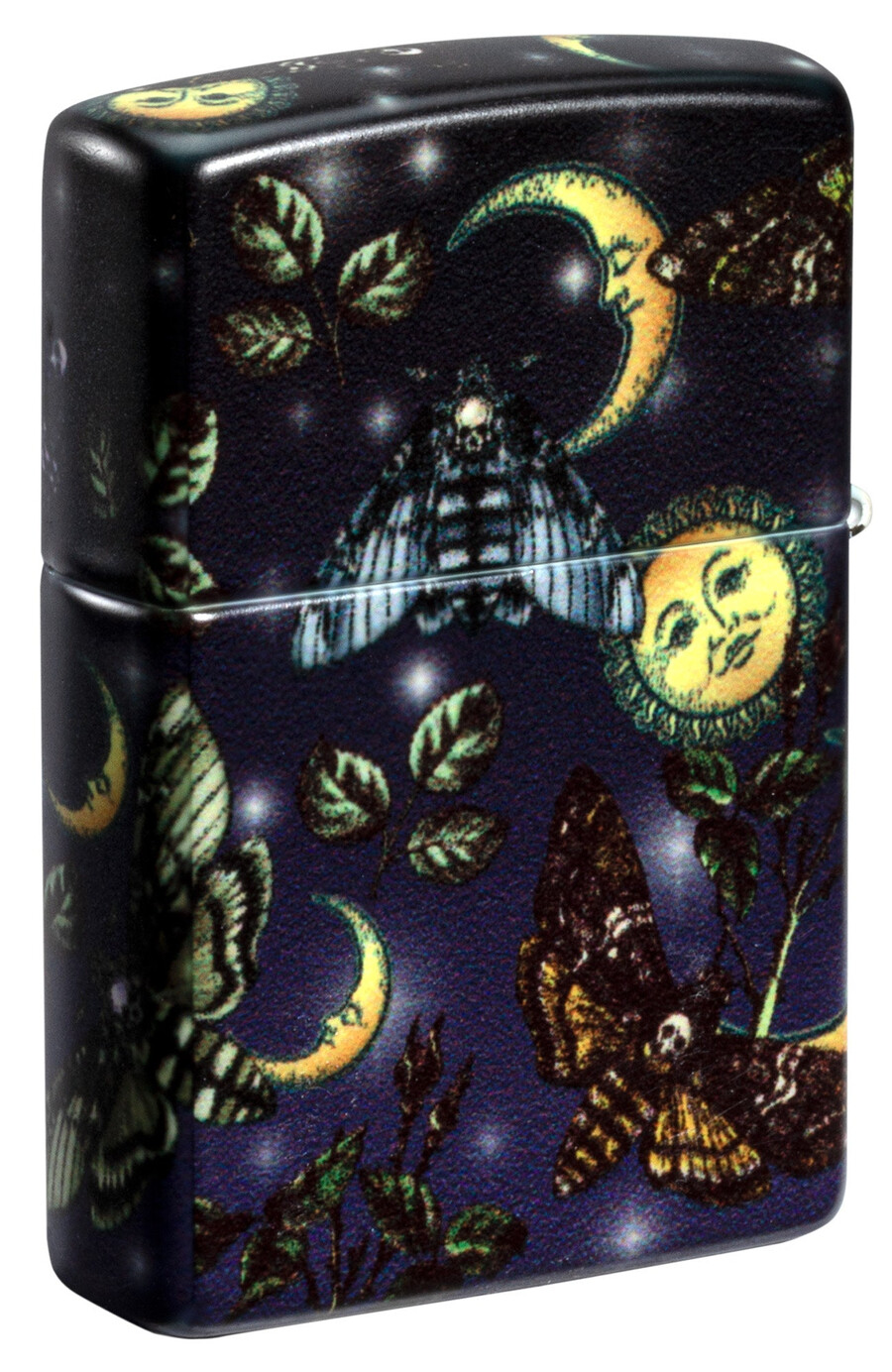 diseño de calavera de mariposa