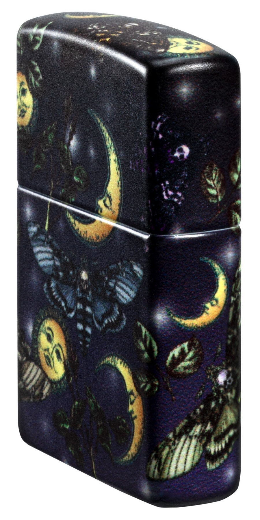 diseño de calavera de mariposa