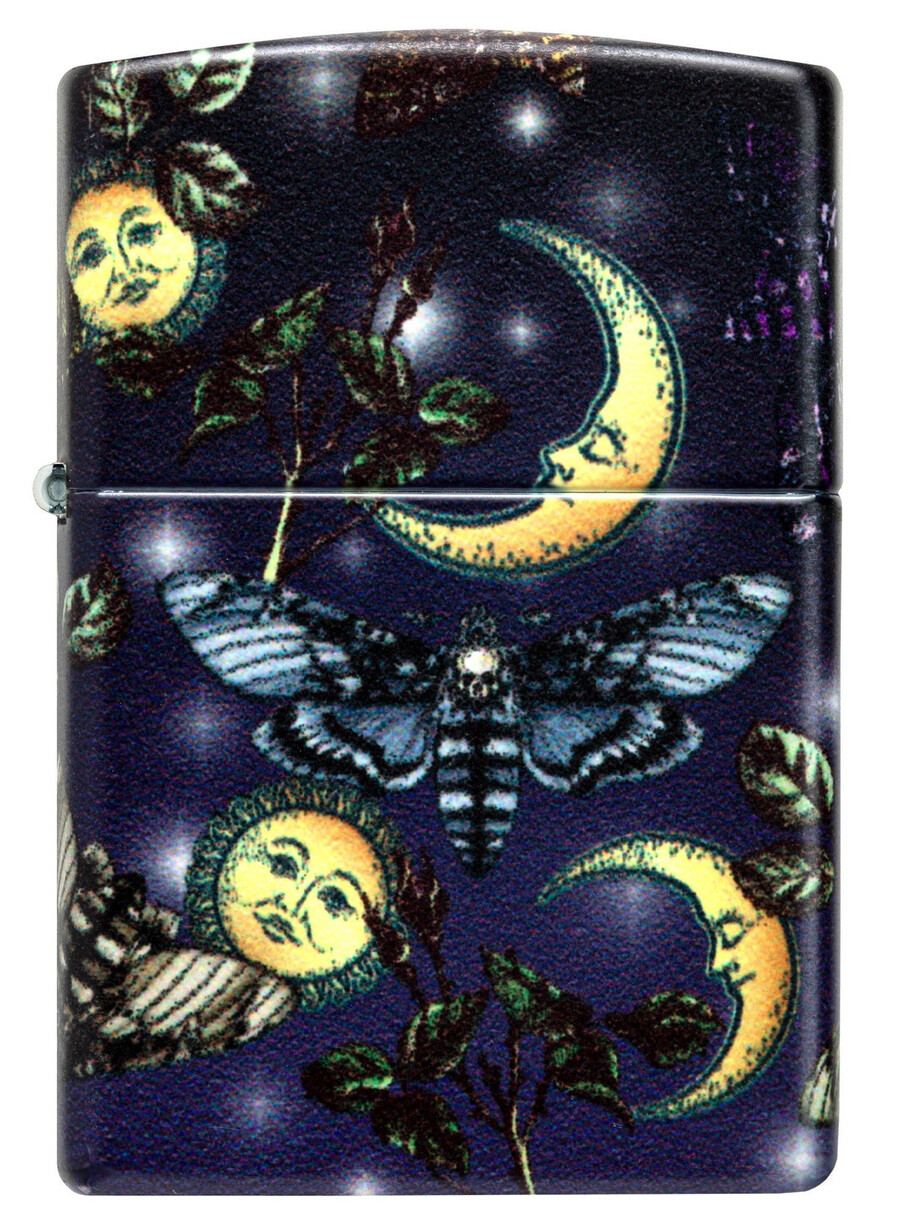 diseño de calavera de mariposa