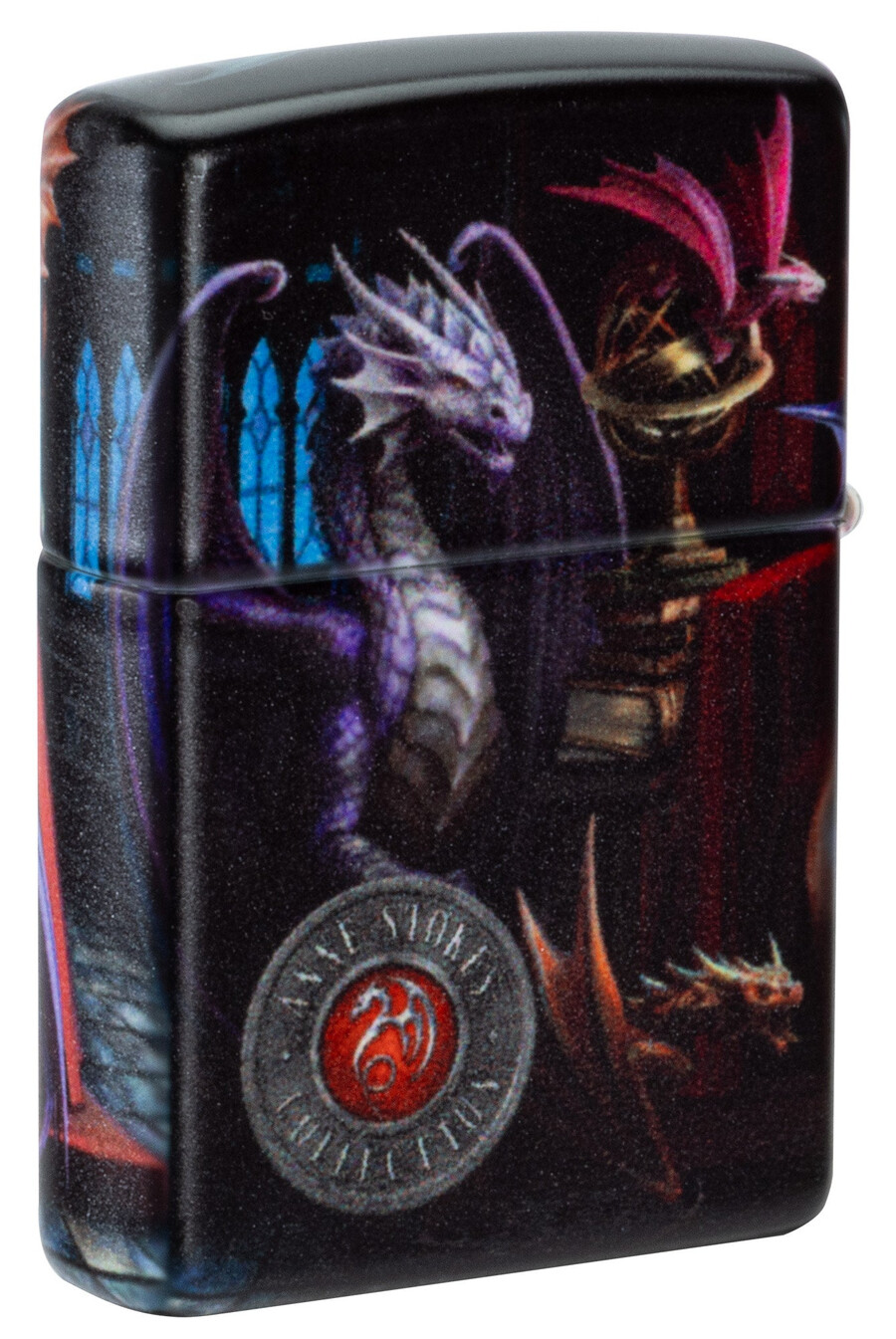 diseño de dije de dragón de anne stokes