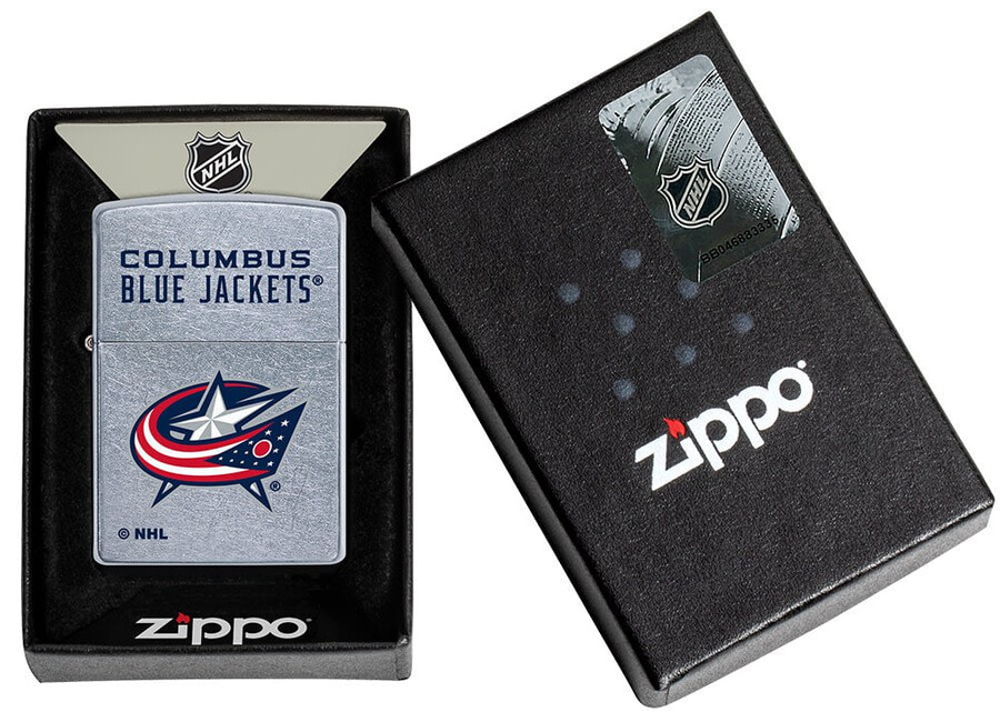 diseño del logotipo de columbus blue jackets