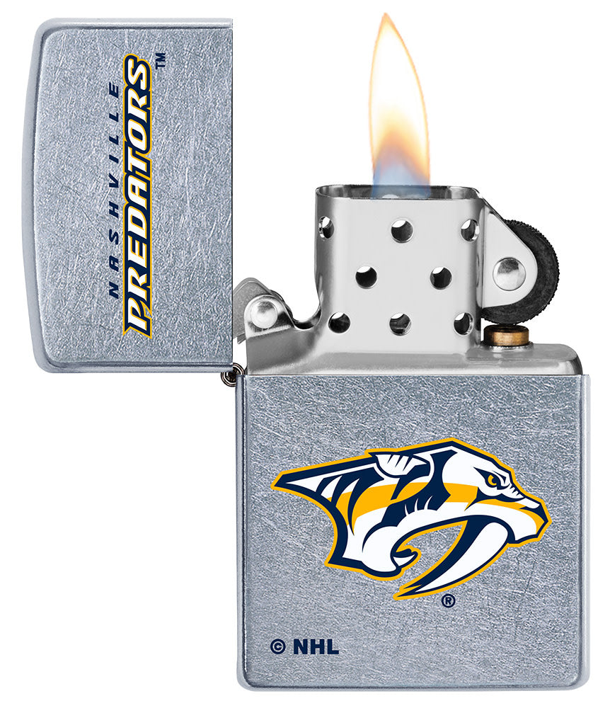 diseño del logotipo de los nashville predators