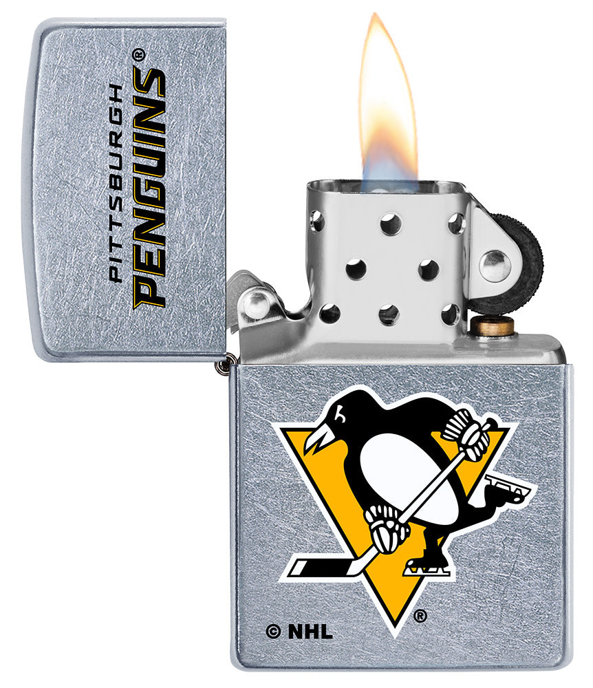diseño del logotipo de los pittsburgh penguins