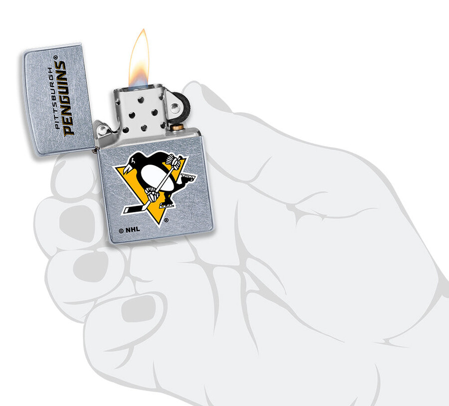 diseño del logotipo de los pittsburgh penguins