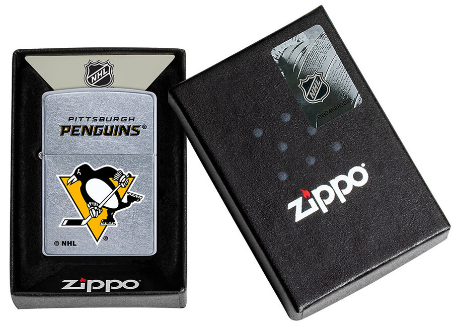 diseño del logotipo de los pittsburgh penguins