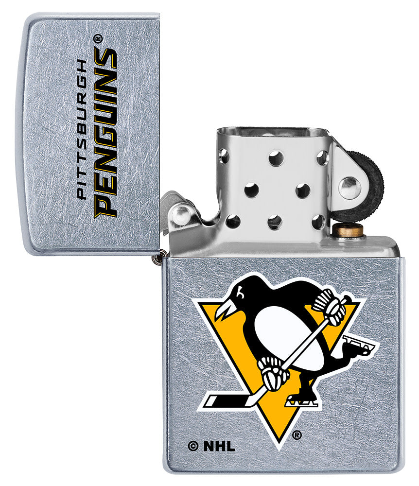 diseño del logotipo de los pittsburgh penguins