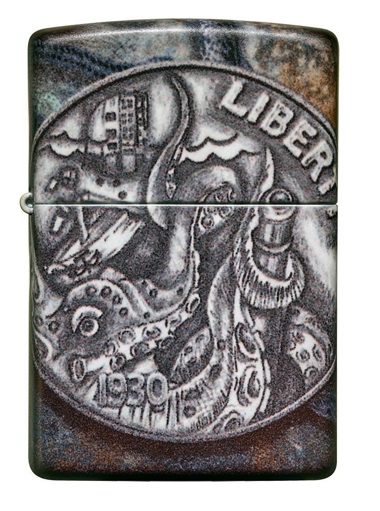 diseño de moneda pirata