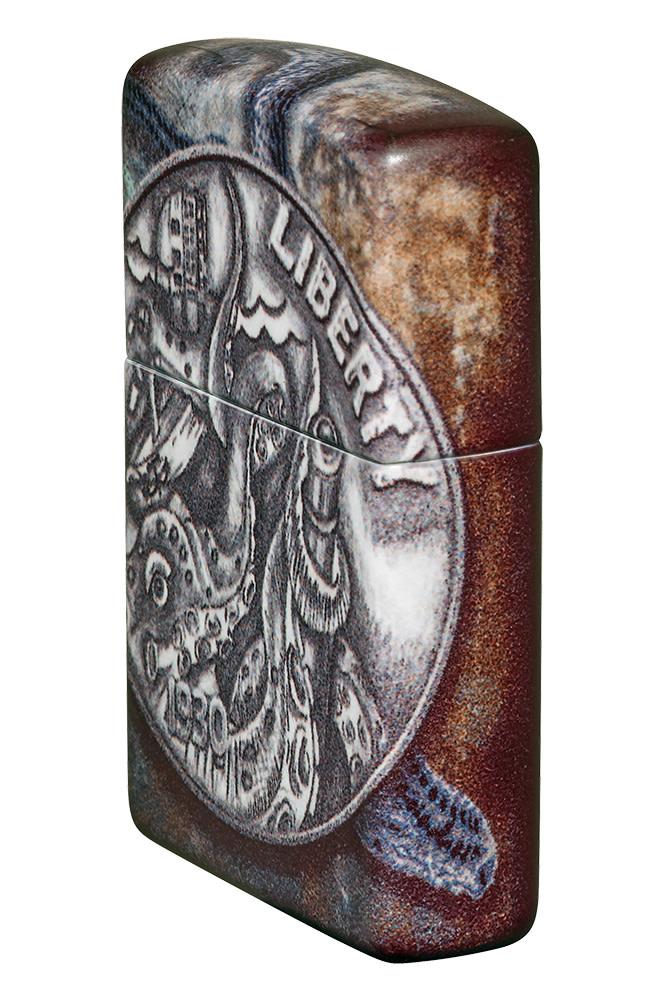 diseño de moneda pirata
