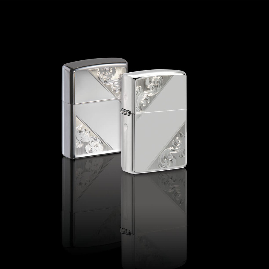 diseño de filigrana diagonal en plata de ley
