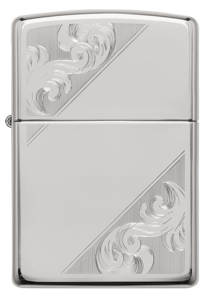 diseño de filigrana diagonal en plata de ley
