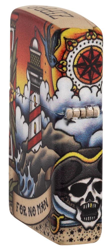 diseño de tatuaje náutico