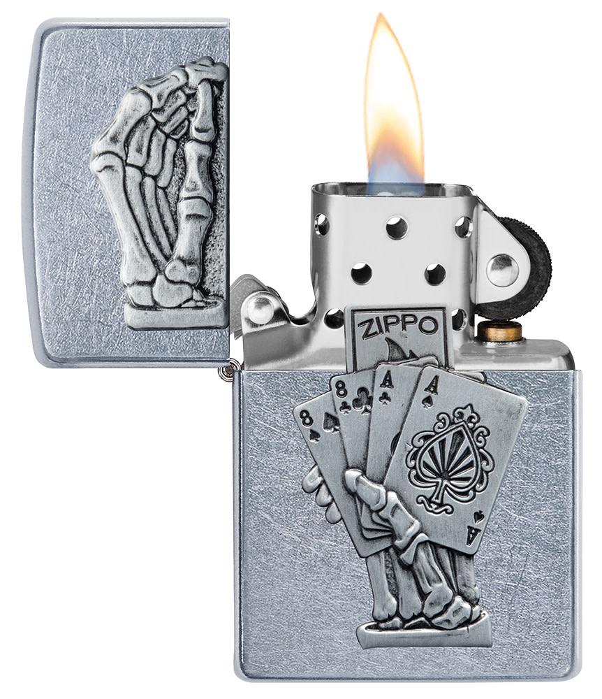 diseño del emblema de la mano del muerto