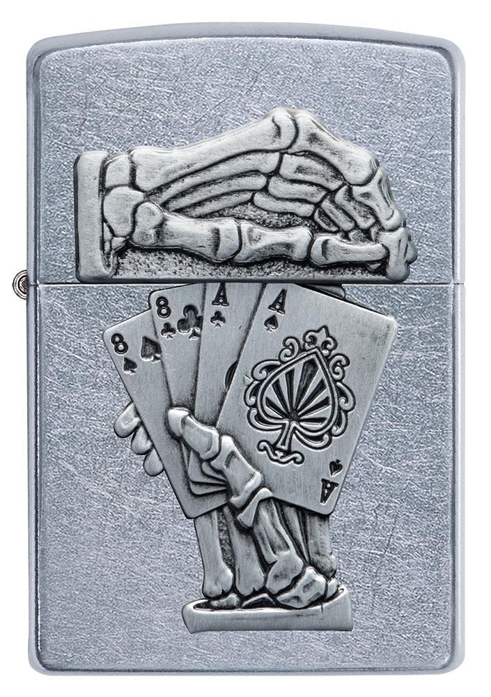 diseño del emblema de la mano del muerto