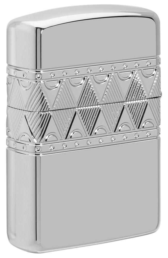 diseño de patrón de diamantes en plata esterlina