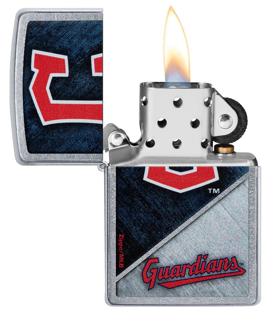diseño de bloques de color de los cleveland guardians de la mlb