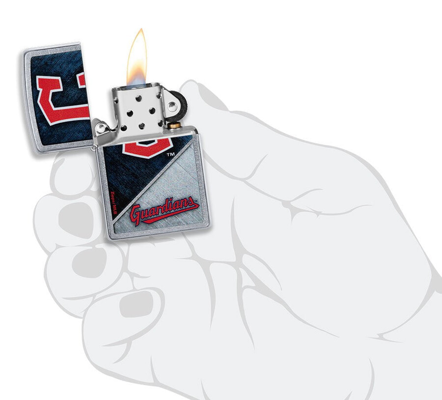 diseño de bloques de color de los cleveland guardians de la mlb