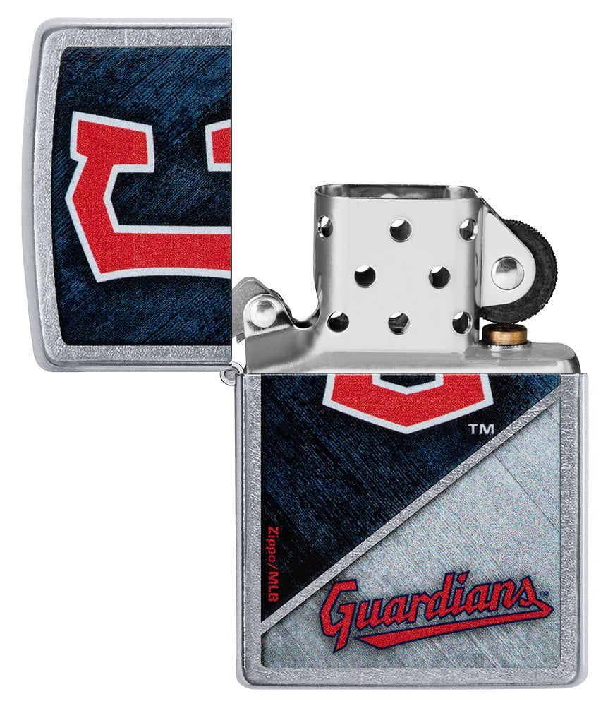 diseño de bloques de color de los cleveland guardians de la mlb
