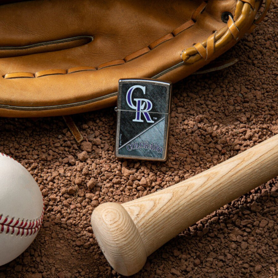 diseño de bloques de color de los colorado rockies de la mlb