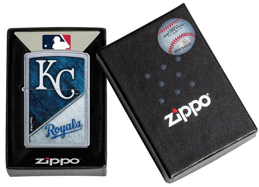 diseño de bloques de color de los kansas city royals de la mlb