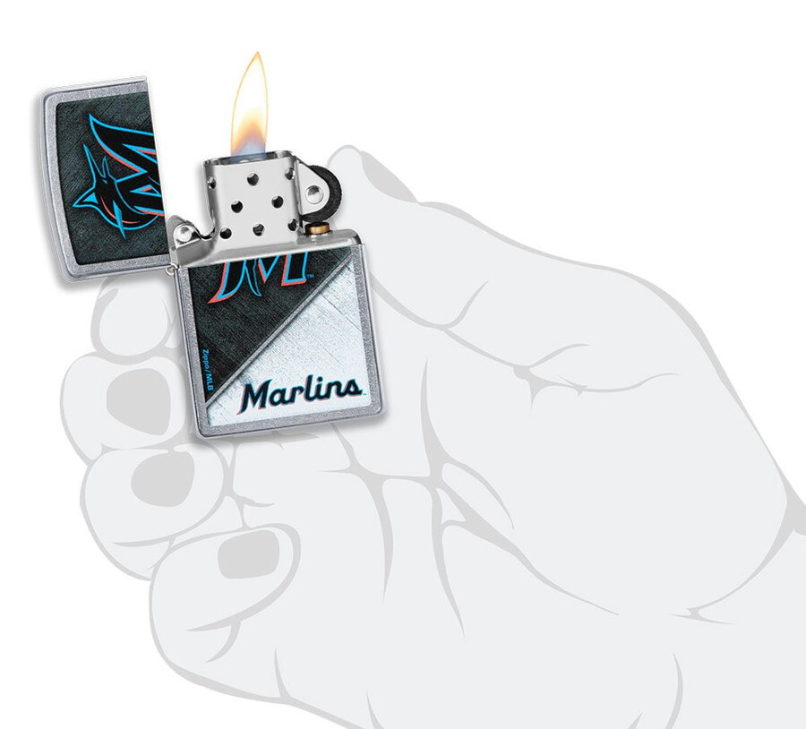 diseño de bloques de color de los miami marlins de la mlb