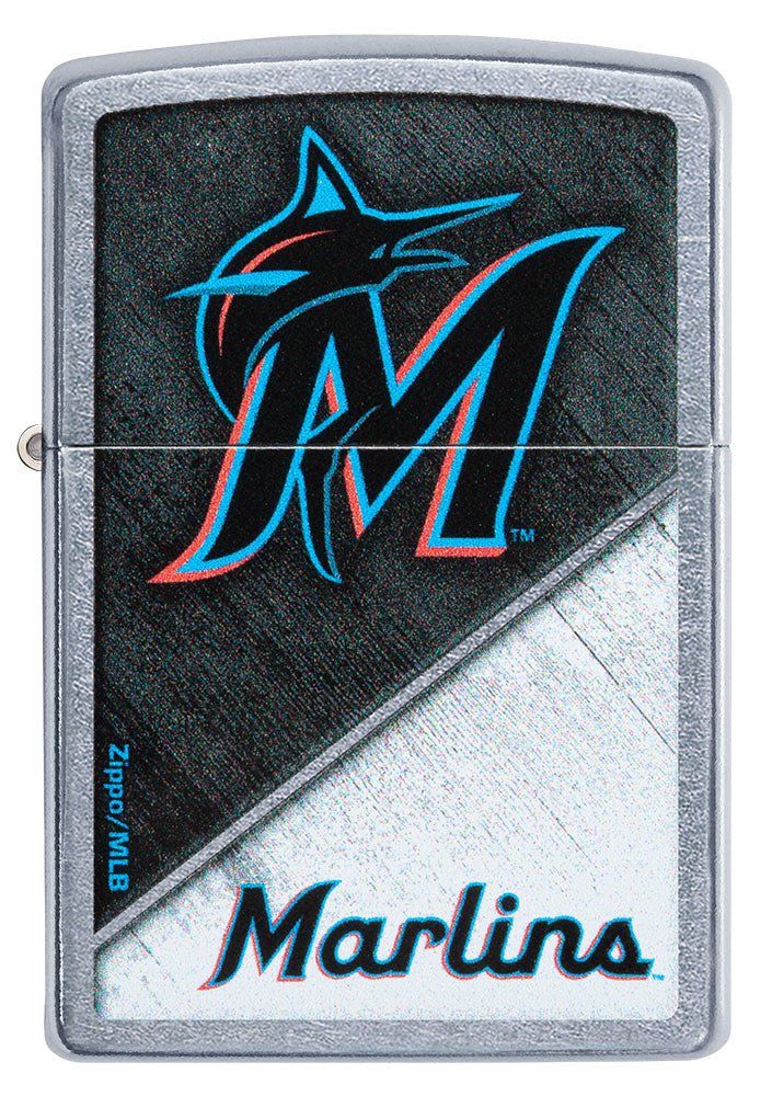 diseño de bloques de color de los miami marlins de la mlb