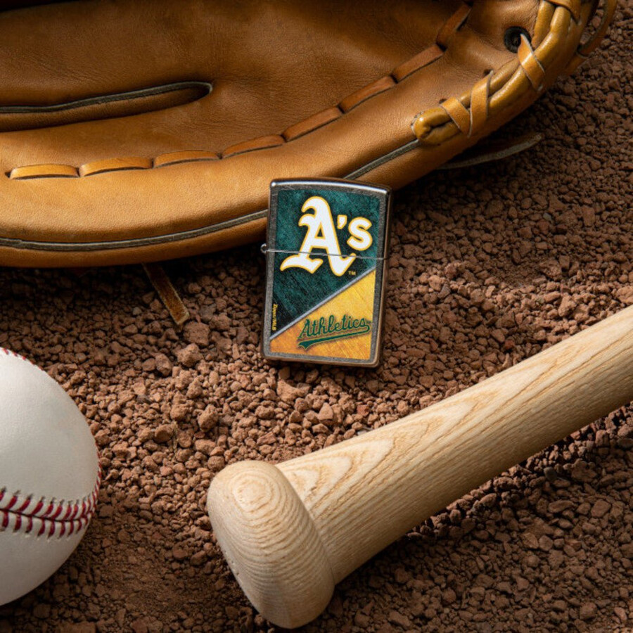 diseño de bloques de color de los oakland athletics de la mlb