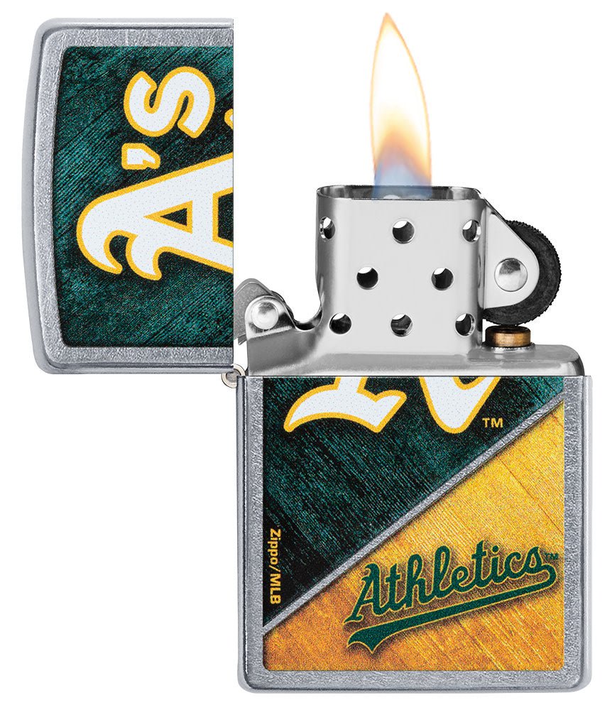 diseño de bloques de color de los oakland athletics de la mlb