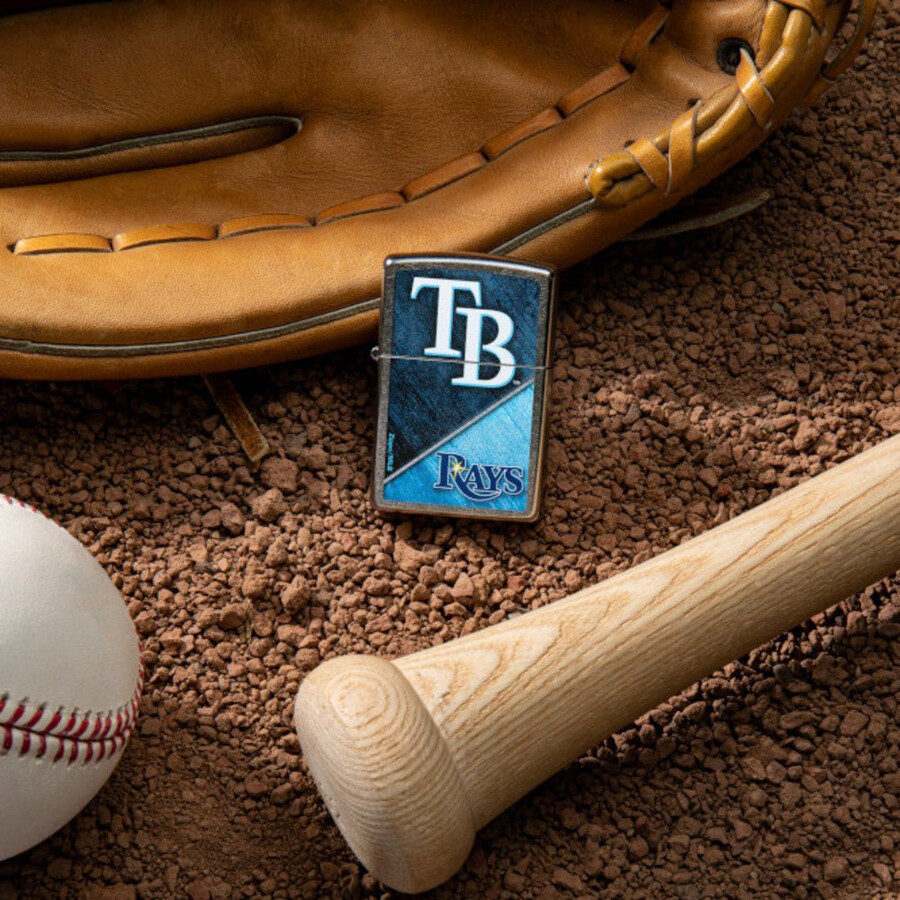diseño de bloques de color de los tampa bay rays de la mlb