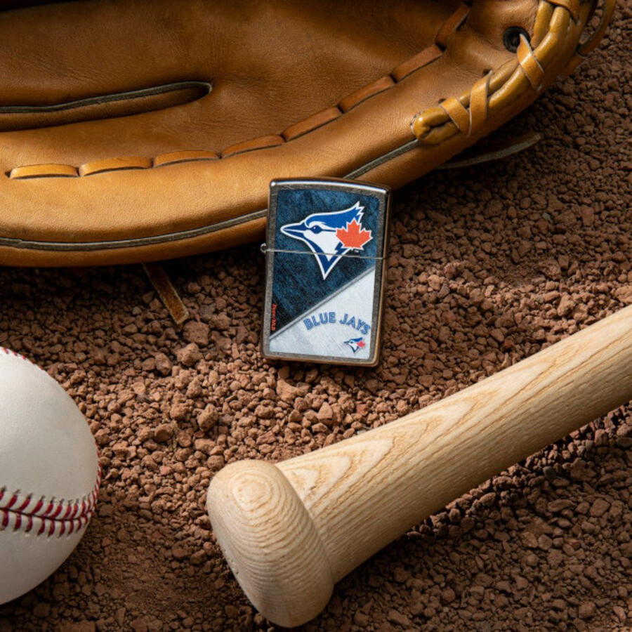 diseño de bloques de color de los toronto blue jays de la mlb
