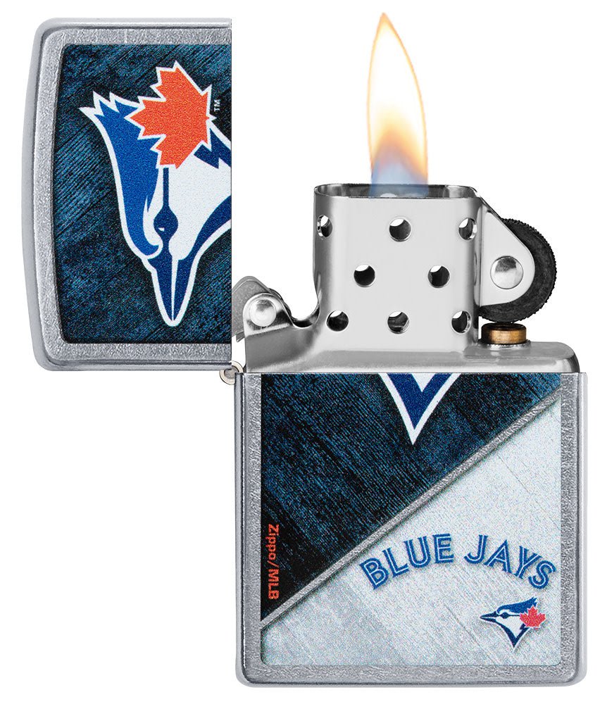 diseño de bloques de color de los toronto blue jays de la mlb